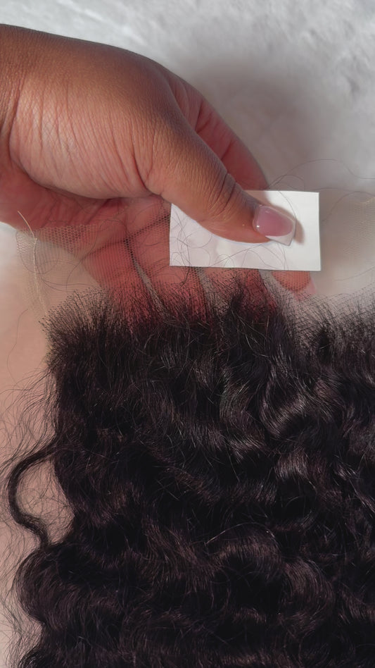 Burmese Curly Frontal